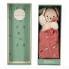 Image de Doudou Carre douceur Chien brique - 18 cm
