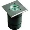 Image de Encastré De Sol Extérieur Bounty 2 Carré Inox Gu10/gu5.3 Ip65 - Europole - 5004