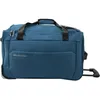 Image de METZELDER RunnerSac DE Voyage Trolley à roulettes Valise Souple Tendance Garantie 1 an (Bleu (Blue) Petite Taille (Cabine) 55x30x3