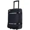 Image de Valise Trolley Cabine Souple Vida VT6072 Roullettes Multi Sangles dattache (Noir (Balck) S-Cabine 55x32.5x20cm -34L)