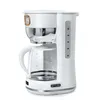 Image de Cafetière Muse MS-220 W - Porte-filtre - 1000W - réservoir 1.4 L (10 tasses) - Cadrant rétro de maintien de la température