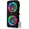 Image de Enceinte sonorisation autonome sur batterie à led - pickering panther p26 - 300w, bluetooth usb sd, 4 modes equaliseurs, téléco