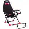 Image de Amstrad ams-racing-sim siège de simulateur auto avec support pour volant & levier de vitesse - 3 niveaux de réglage hauteur