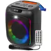 Image de Enceinte sono autonome sur batterie à led - pickering soundkub160 - 160w, bluetooth usb radio fm, effet strobe, micro+clé 32g
