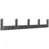 Image de Panier De Gabion En Forme De U Avec 5 Poteaux Fer 500x20x100