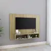 Image de Meuble Tv Mural Chêne Sonoma 120x23,5x90 Cm