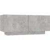 Image de Meuble Tv Gris Béton 100x35x40