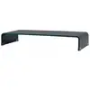 Image de Meuble tv verre noir martial 80cm