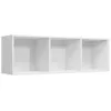 Image de Meuble Tv 3 Niches Bois Blanc Membi 114cm