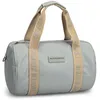 Image de Sac de voyage weekend Porté Main PU - David Jones - Homme Femme Voyage Gym Travail - Format A4 Grande Capacité - Couleur Light Blue