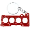 Image de CLJ - Porte-clés - JOINT DE CULASSE SPORT - Rouge - Véhicules - Tuning