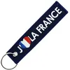 Image de CLJ - Porte-clés - Jaime la France - Bleu Marine - Engagés - Fantaisie