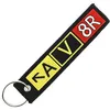 Image de CLJ - Porte-clés - A V 8R - Noir et jaune - Métiers - Urgence