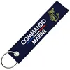 Image de CLJ - Porte-clés - Commando Marine - Nationale - France - Bleu marine foncé - Militaire - Maritime