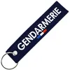 Image de CLJ - Porte-clés - Gendarmerie - Bleu marine foncé - Forces de lOrdre - France