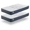 Image de Lot de 2 matelas perfect sleep 80x190 cm - mousse haute résilience et haute densité, réversible, ergonomique, antistress, confortable PERFECTSLEEP