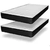 Image de Pack de 2 matelas Titanium 80x200 cm - Soutien Blue Latex - Mousse à mémoire de forme HR - 7 Zones de Confort - épaisseur 21 cm
