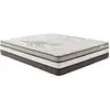 Image de Matelas solar 140x190 cm - très épais 30 cm - hybride ressorts ensachés et mousse hr, réversible, ergonomique, antistress, confortable SOLAR SP