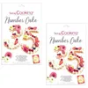 Image de 2 coffrets Number cake