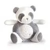 Image de Peluche Veilleuse Musicale Et Lumineuse Panda Gris 20 Cm - Doudou Et Compagnie - Dc3693
