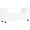 Image de Meuble Tv Blanc 102x34,5x43 Bois D'ingénierie