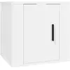 Image de Meuble Tv Mural Blanc 40x34,5x40