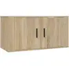 Image de Meuble Tv Mural Chêne Sonoma 80x34,5x40