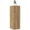 Image de Meuble Tv Chêne Artisanal 30,5x30x90 Bois D'ingénierie