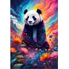 Image de Alipson Puzzle Panda Coloré - Puzzle 1000 Pièces Jouet