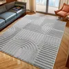 Image de Tapis - NAZAR RUGS - TURIN - Géométrique en relief - Gris - 120x170 cm