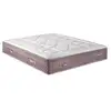 Image de Matelas Epeda Perseides Rose 140x200 Ressorts Ensachés Rose Moelleux 33 Cm