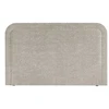 Image de Tête De Lit Bultex Orea Greige 140x110x4 Cm À Poser Au Sol Ou À Fixer Au Mur