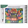 Image de Oz GRAPHIT GO Kit Coloriage Mystère EXOTIC MANDALA   Set Créatif pour Coloration