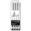 Image de Set 4 Fine Liners Noirs Graph'it