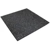 Image de Dalle anti-vibration - IDMAT - 600x600x10 mm - Gris anthracite chiné - Caoutchouc recyclé