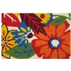 Image de Tapis Coloris Assortis Rectangulaire, L.40 X L.60 Cm Flowers