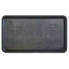 Image de Tapis Noir Rectangulaire, L.40 X L.70 Cm Bac À Chaussures