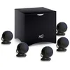 Image de Pack enceintes Home Cinéma Cabasse ALCYONE 3 SYSTÈME NOIR MAT