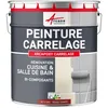 Image de Peinture Carrelage cuisine Salle de bain: ARCAPOXY CARRELAGE - 2.5 kg (jusquà 25 m² en 2 couches) Rouge Tomate - RAL 3013