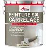 Image de Peinture Sol Carrelage - Résine Carrelage - ARCAPOXY SOL CARRELAGE - 1 kg (jusquà 5 m² en 2 couches) Ivoire Clair - RAL 1015