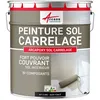 Image de Peinture Sol Carrelage - Résine Carrelage - ARCAPOXY SOL CARRELAGE - 2.5 kg (jusquà 12.5 m² en 2 couches) Noir foncé RAL 9005