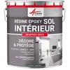 Image de PEINTURE EPOXY SOL - REVEPOXY DECO - 1 kg (jusquà 5 m² en 2 couches) Gris fer - RAL 7011