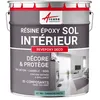 Image de PEINTURE EPOXY SOL - REVEPOXY DECO - 1 kg (jusquà 5 m² en 2 couches) Turquoise Pastel - RAL 6034