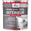 Image de PEINTURE EPOXY SOL - REVEPOXY DECO - 2.5 kg (jusquà 12.5 m² en 2 couches) Rouge Tomate - RAL 3013