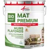 Image de Peinture Biosourcée pour salon chambre et pièces à vivre - Mate - 2.5 L (+ ou - 30m² par couche) Telegris 4 - RAL 7047