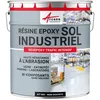 Image de PEINTURE SOL - Résine Epoxy : REVEPOXY TRAFIC INTENSIF - 5 Kg (jusquà 10 m² en 2 couches) Noir Graphite - RAL 9011