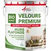 Image de Peinture finition velours dorigine naturelle pour mur et plafond - 2.5 L (+ ou - 30m² par couche) Blanc Crème - RAL 9001