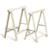 Image de Tréteau pliant bois 75x75cm - MERCIER - 415
