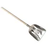 Image de Pelle À Neige Mercier Aluminium Argent 33 Cm Manche Bois 120 Cm