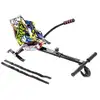 Image de Kart hoverboard urbanglide pilot - siège baquet multicolor, longueur ajustable URBAC12214